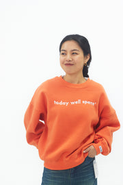 today_well_spent_orange_sweater_chushu