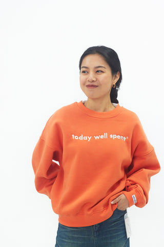 today_well_spent_orange_sweater_chushu